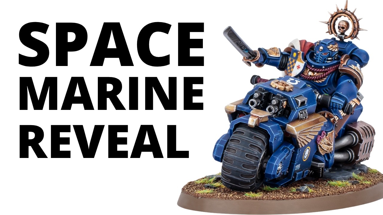 New Space Marine Model Reveal - Who's This Guy?
