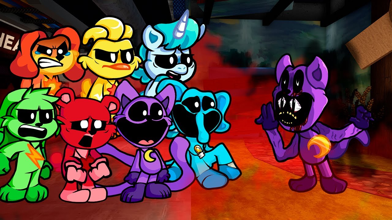 CatNap Vs Smiling Critters, Poppy Playtime Chapter 3 Friday Night Funkin' (FNF Mod/Poppy Playtime 3)