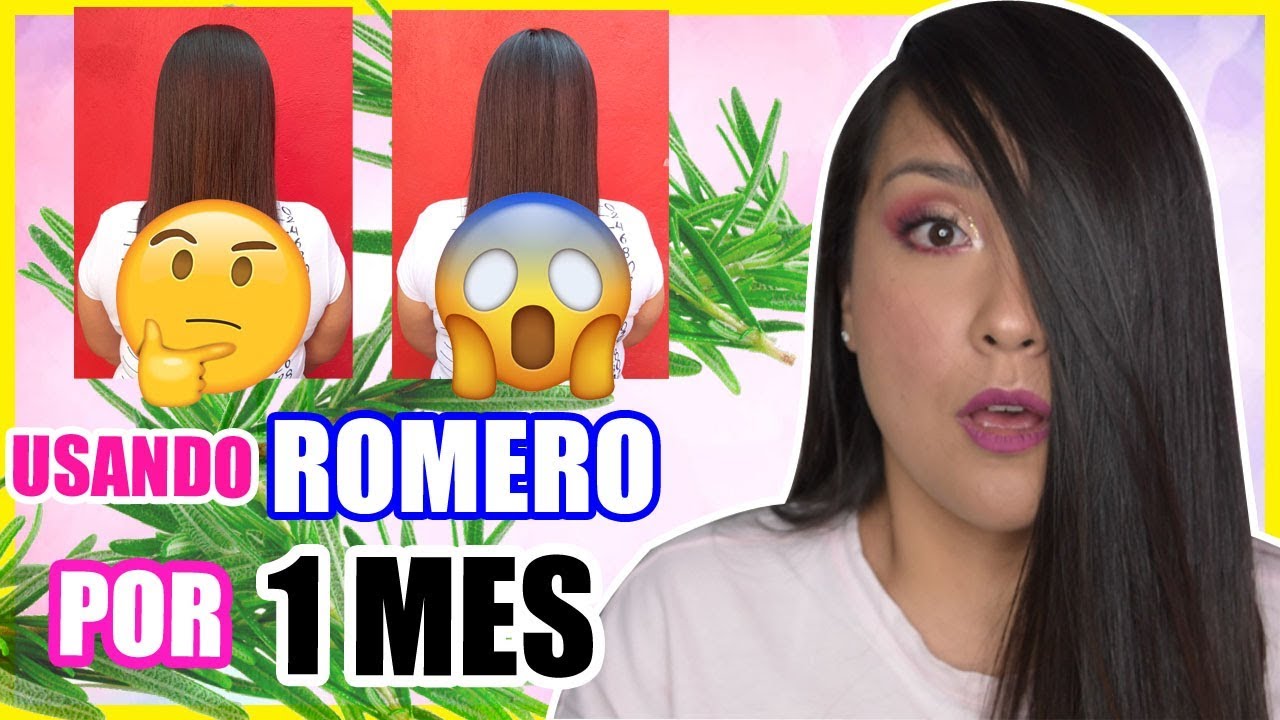 ROMERO para el CRECIMIENTO DEL CABELLO, Resultados 1 mes | Nadia Elias