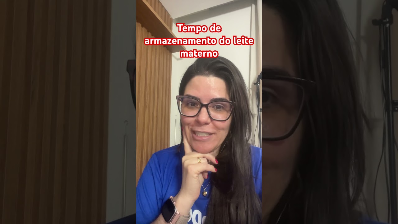 Tempo de armazenamento do leite materno #aleitamentomaterno #enfermagem