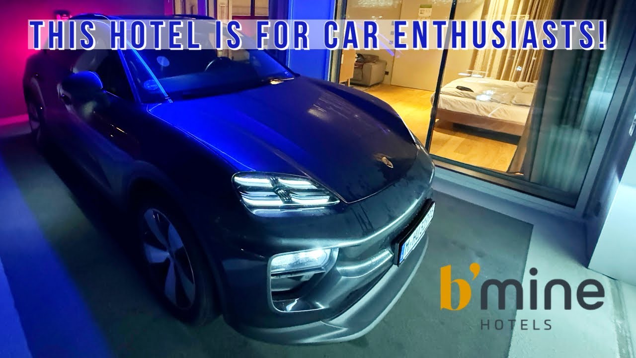Park Your CAR In This Hotel Room! A Hotel Is for Car Enthusiasts!- B’mine CarLoft