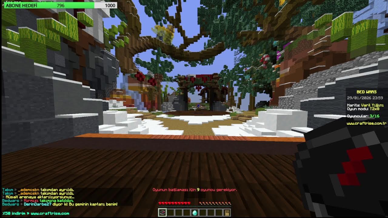 MİNECRAFT KENDİ SUNUCUMUZ *PART3     +   BEDWARS