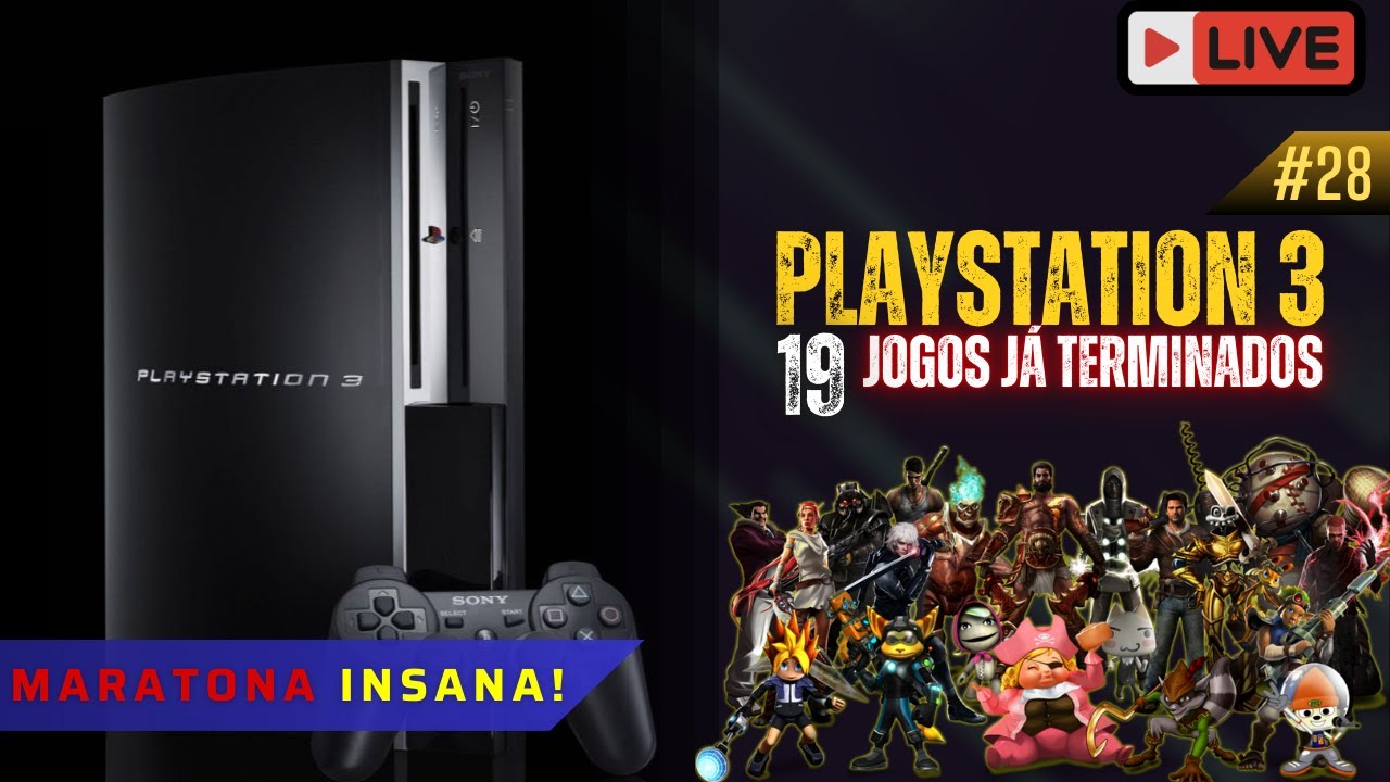 🔴 Maratona Insana de Playstation 3!! (Motorstorm)