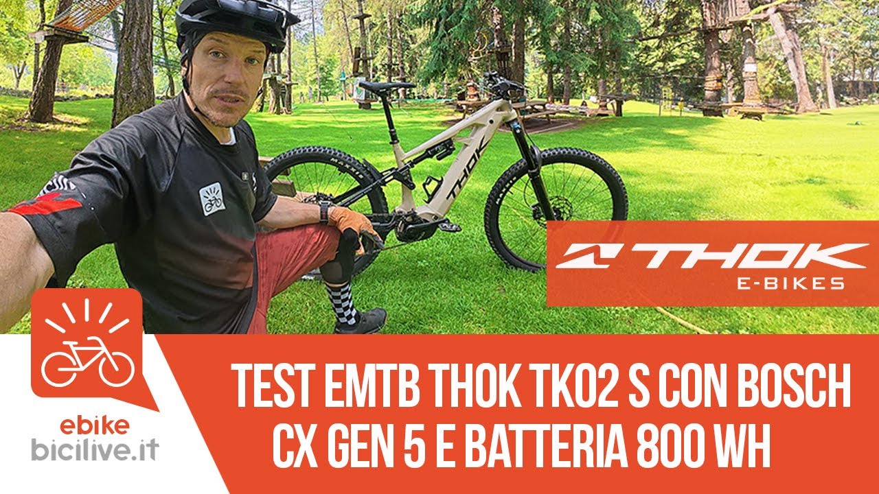 Test THOK TK02 S con motore Bosch CX 