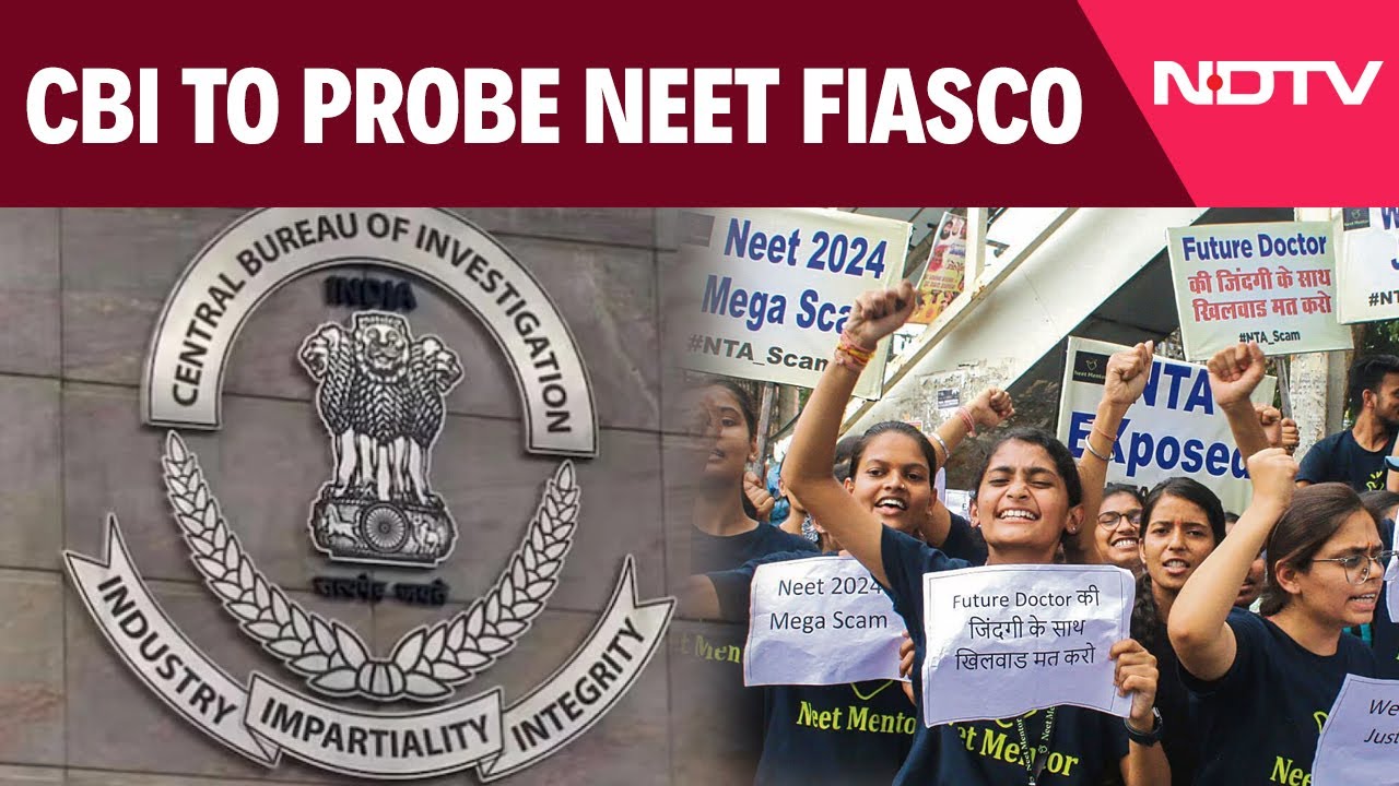 NEET PG 2024 Postponed News | Government Orders CBI Probe Into NEET-UG Paper Leaks Day Before Retest
