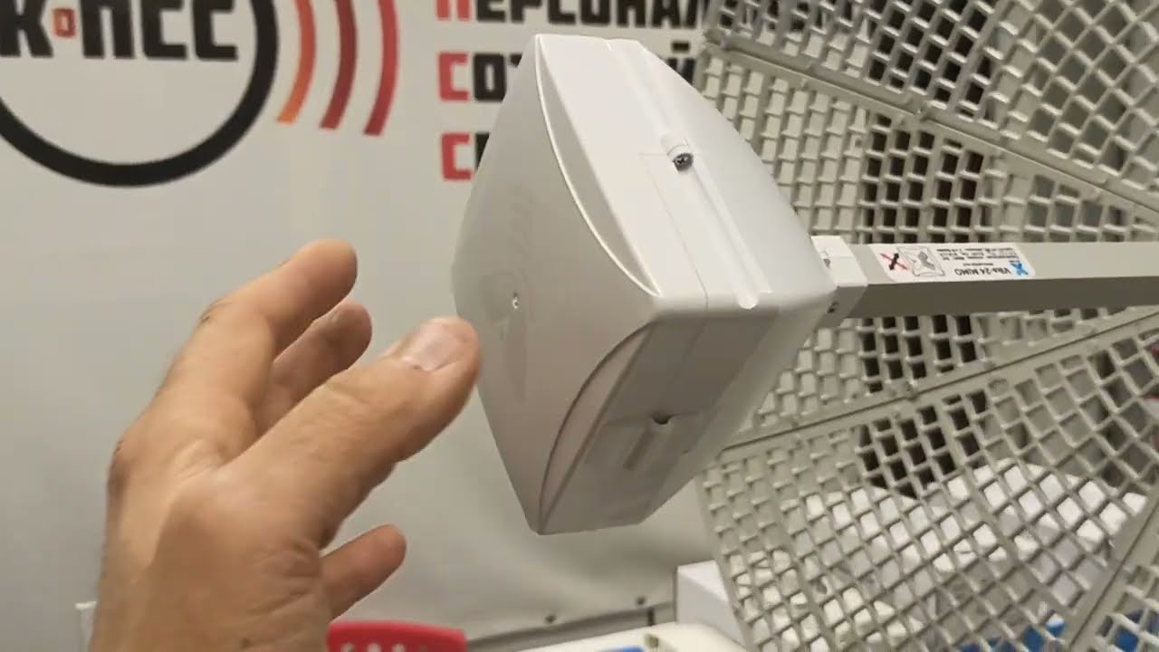 Прямофокусную VIKA-24 подключаю к Ubiquiti Rocket M2//Настройка WiFi пролета//Учебное//10113_КоПСС