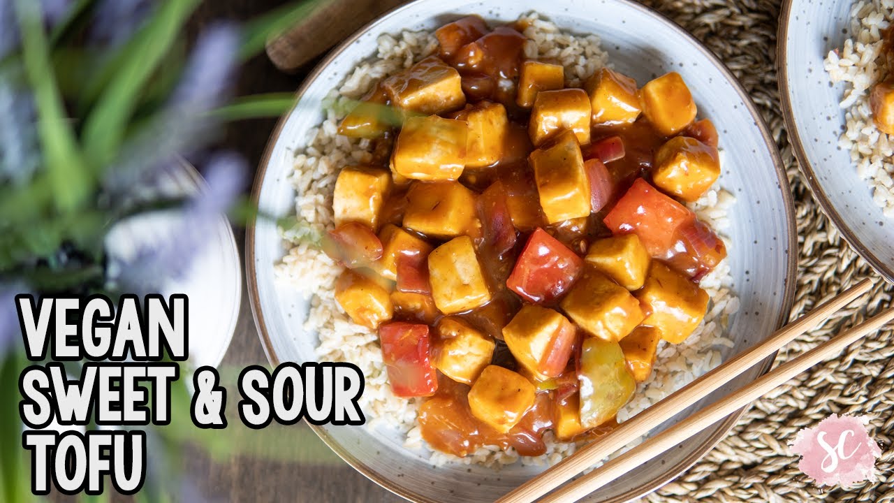 NO FRY Sweet & Sour Tofu - Vegan | Oil Free | Gluten Free - Easy Vegan Takeout