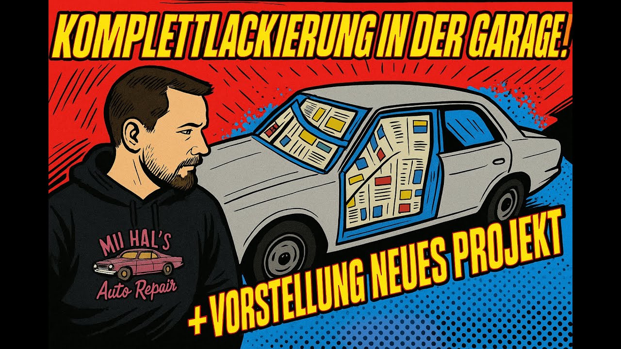 Komplett Lackierung in der Garage? Kann das gut gehen? Ford Taunus Restauration Folge 15