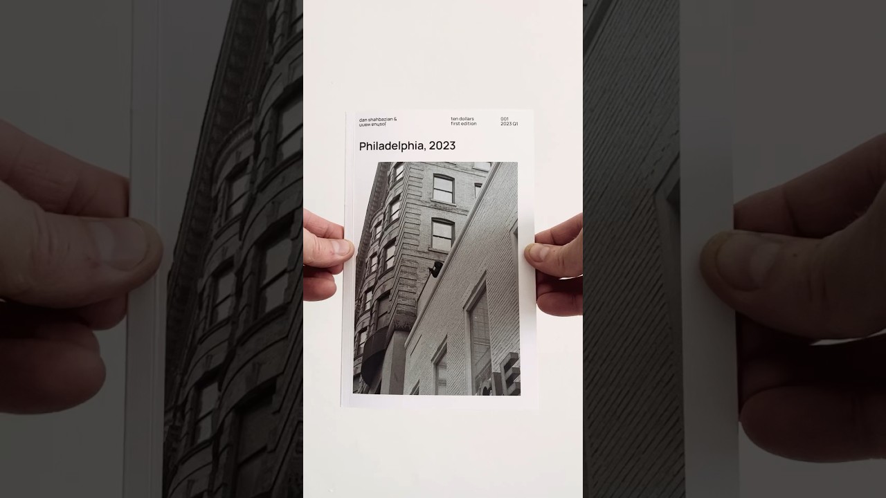 How to make a photo zine! #leicam6 #photozine #ilfordhp5 #streetphotography