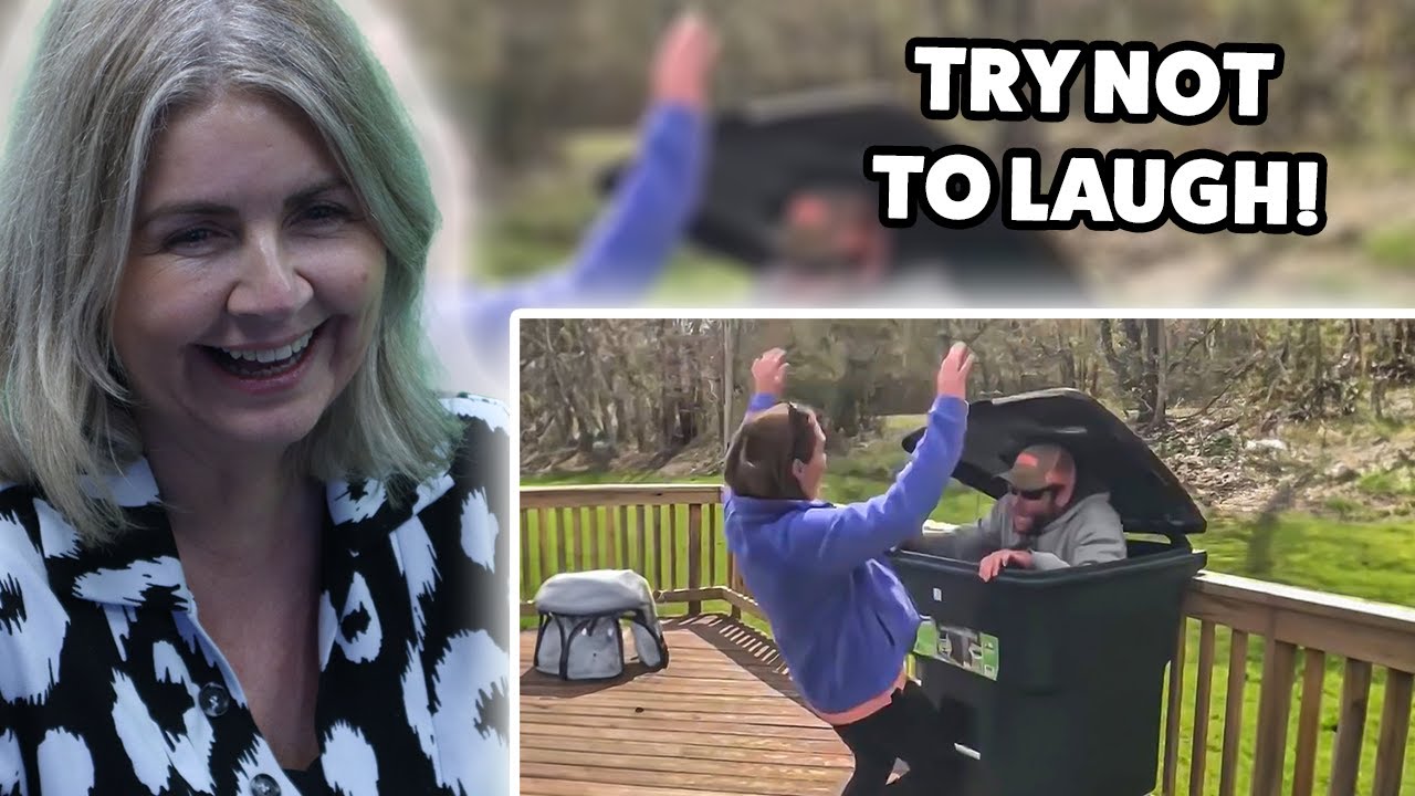 BRITS React to Try Not To Laugh Challenge! Funny Pranks and Scare Cam Fails 2024