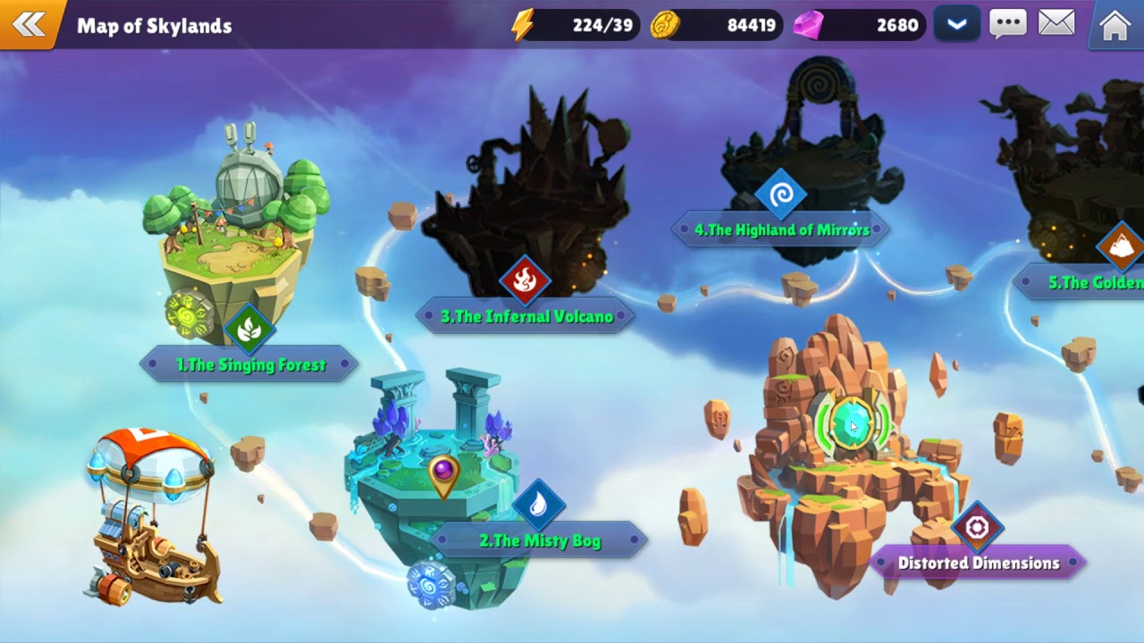 FLOATING ISLANDS in the SKY!?  Skylanders&trade; Ring of Heroes FIRST LOOK!