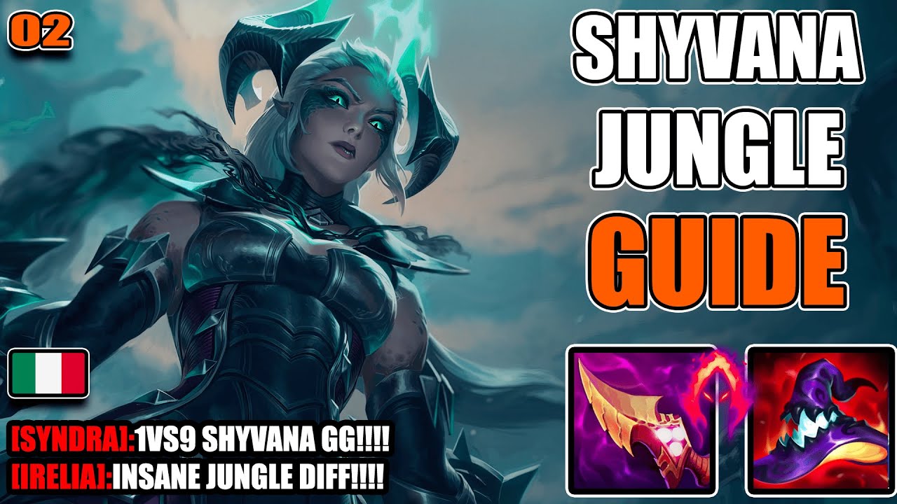 SHYVANA JUNGLE SPIEGATA BENE 🐲🔥 | Guida Completa ITA su Clear, Build e Macro #02
