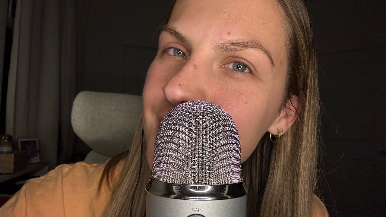 asmr - inaudible/unintelligible whispering