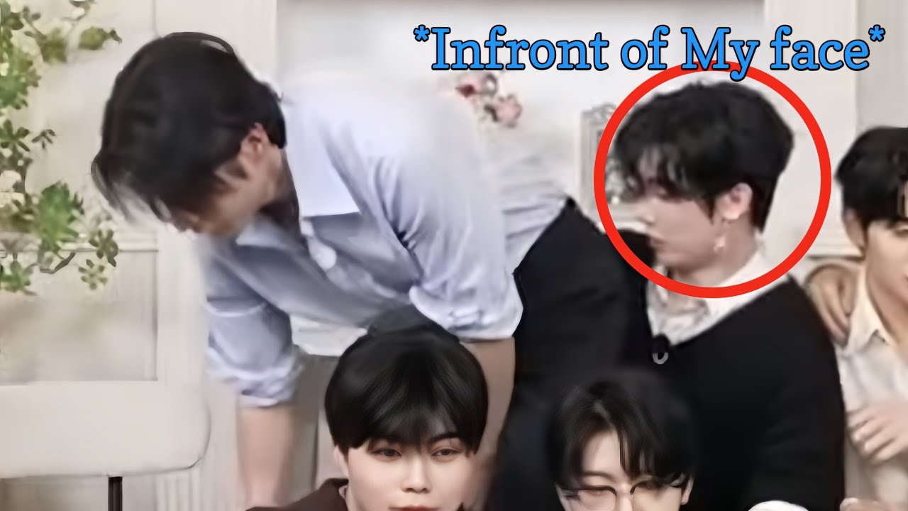 Jiwoong tempting Ricky 🤣 [Minamz/Zerobaseone] Riwoong