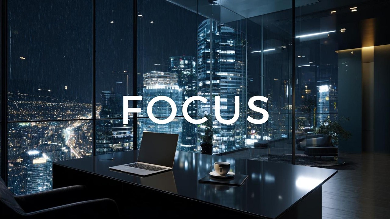 POV: You're living in 2077 🌃 Hyper-Focus Music for Deep Work and Ambition