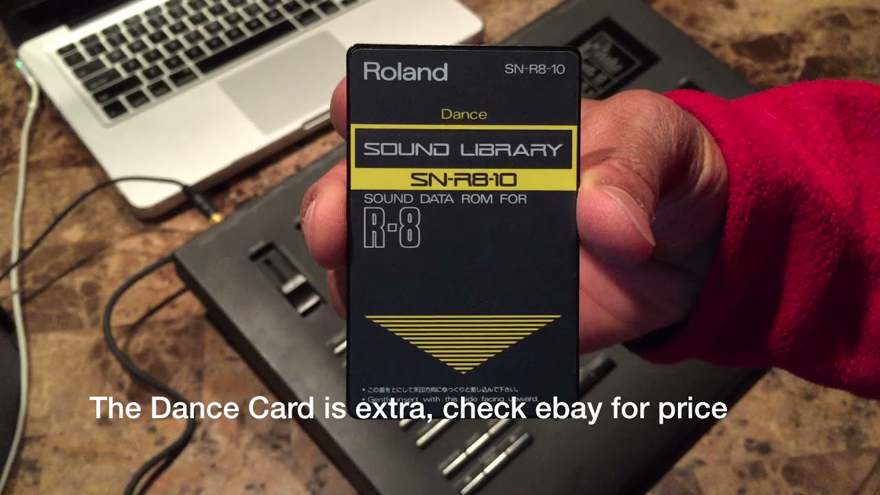 R8 & Dance Card with TR-909 sounds