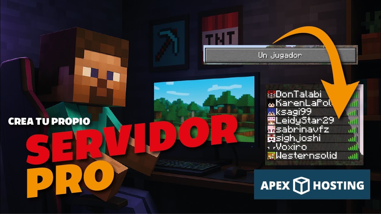 Como hacer un servidor PRO en Minecraft!  APEX Hosting  (100% control, mods y sin lag)