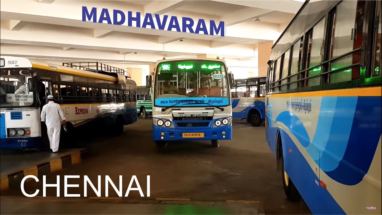 Chennai New Bus Station, Madhavaram Inter City Bus Terminal | MMBS | MTC