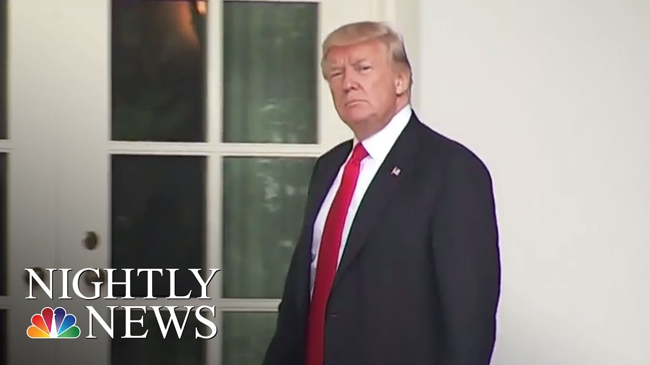 President Donald Trump Is Being Investigated For Possible Obstruction Of Justice | NBC Nightly News