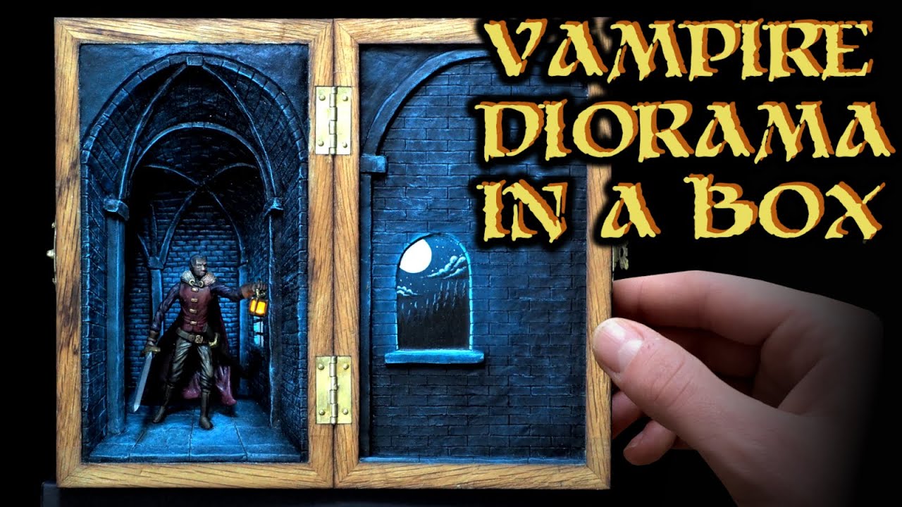 False Perspective Diorama in a Box!