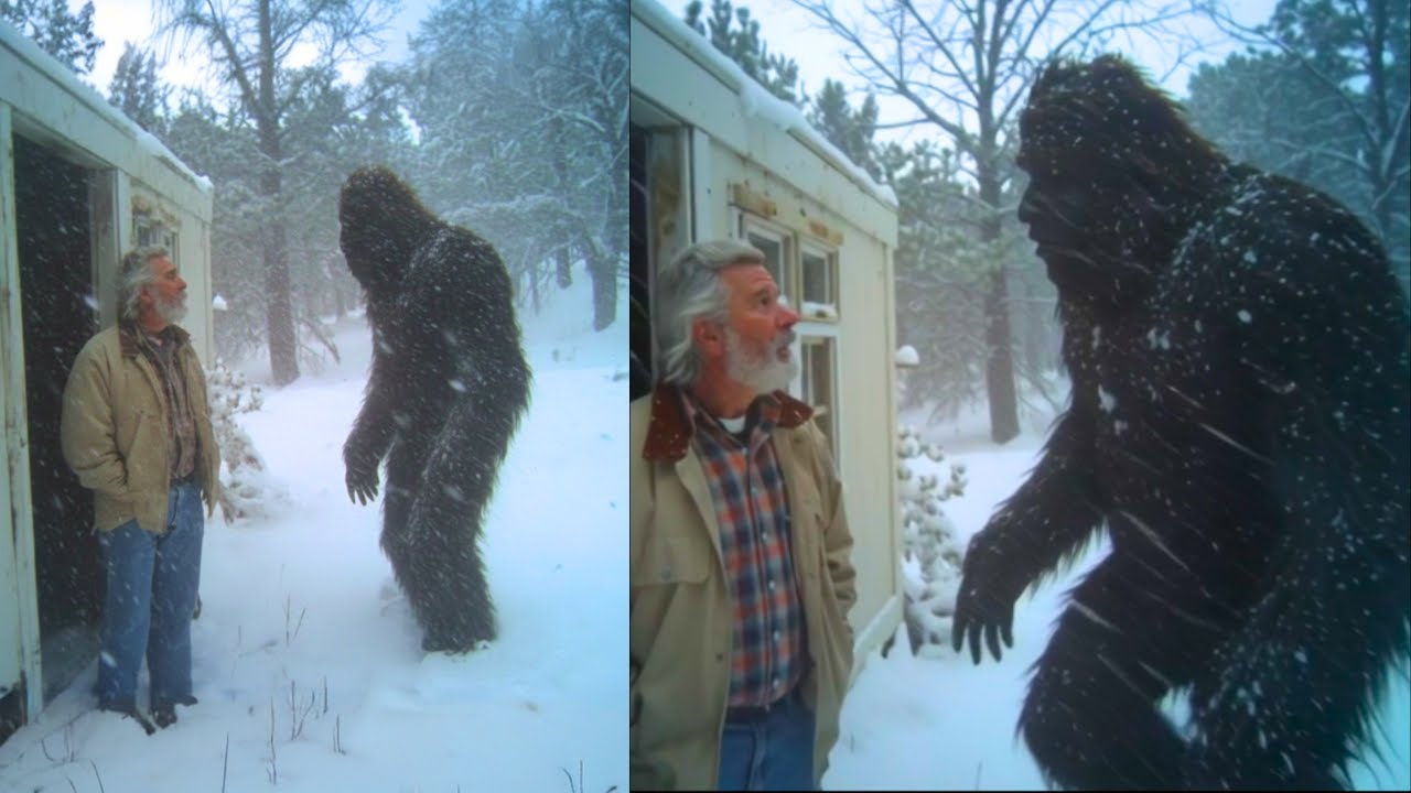 He Let a Freezing Bigfoot Into His House. What Happened Next Will Terrify You - Sasquatch Story
