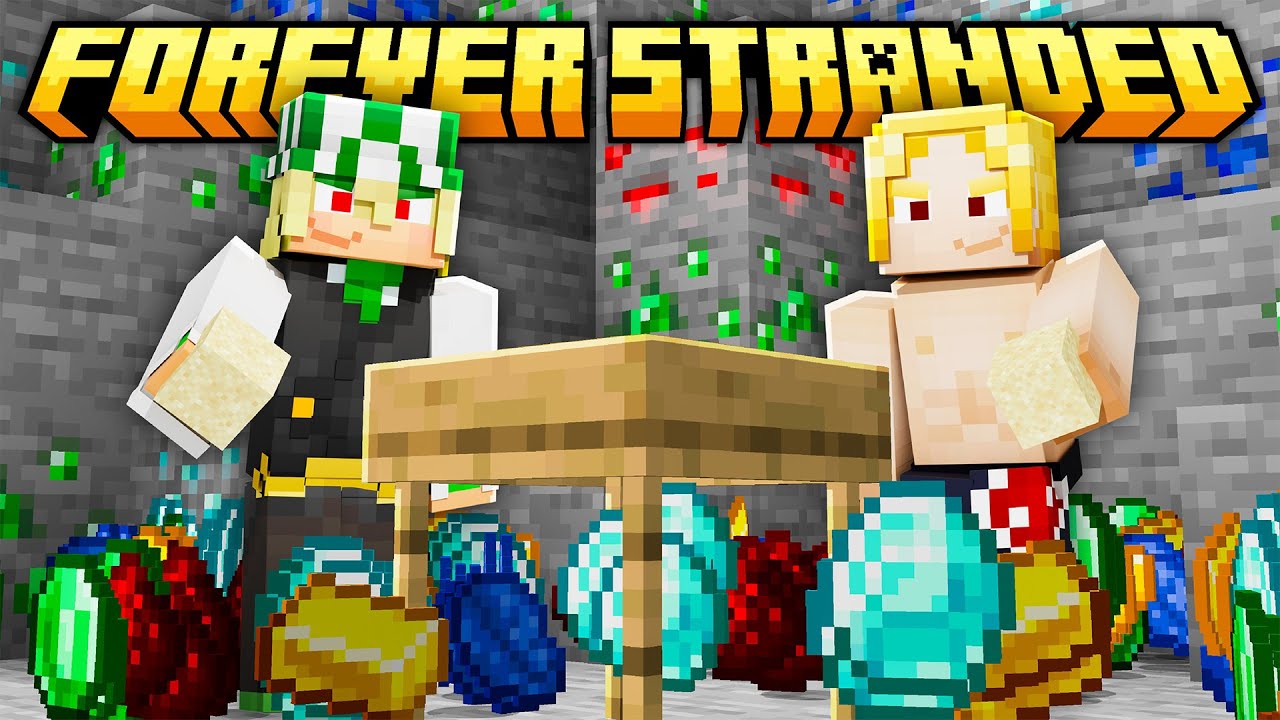 A FARM DE MINÉRIOS FICOU OP! @ForeverPlayer - FOREVER STRANDED #07