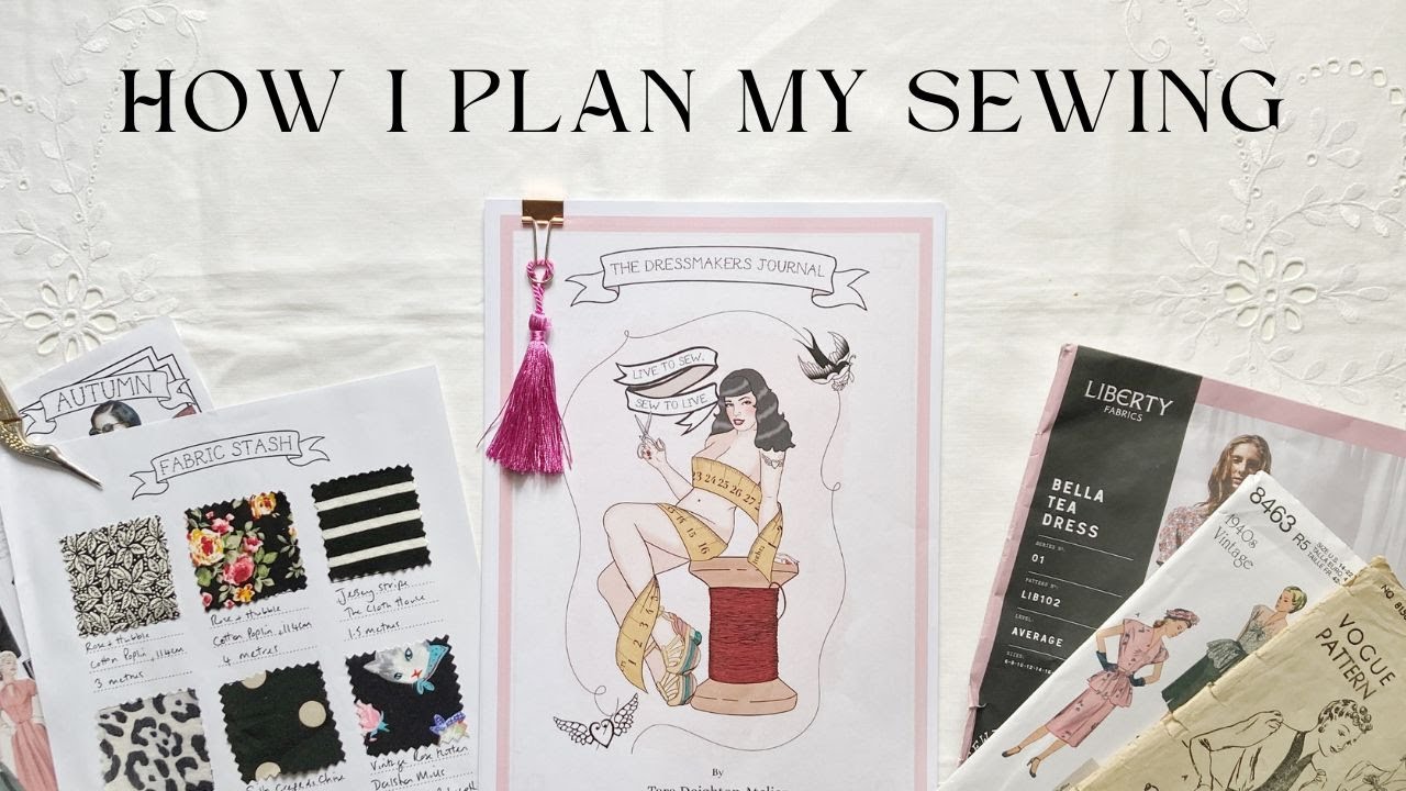 How To Plan Your Sewing Projects Like A Pro ~ My Tips