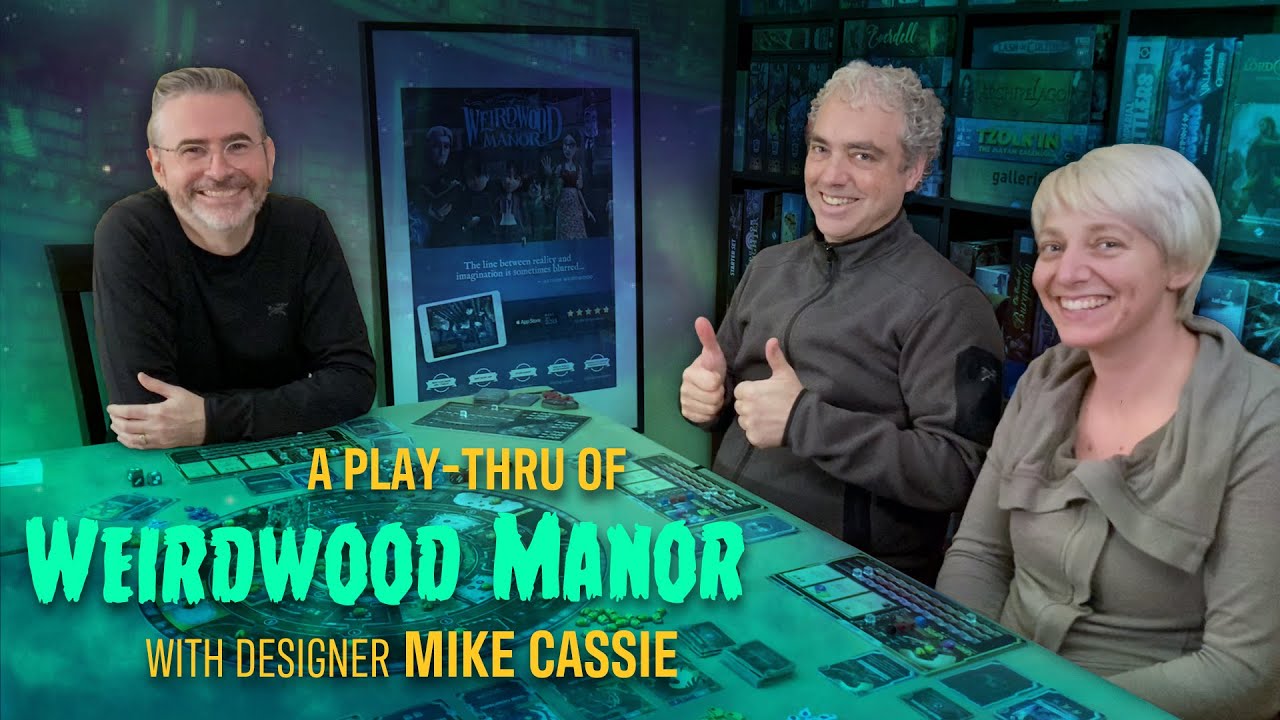 Weirdwood Manor Board Game Play-thru