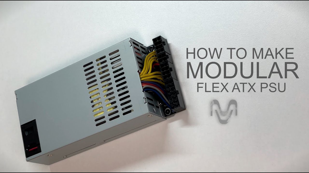 How to make an a modular flex atx psu | Как сделать модульным блок питания flex atx