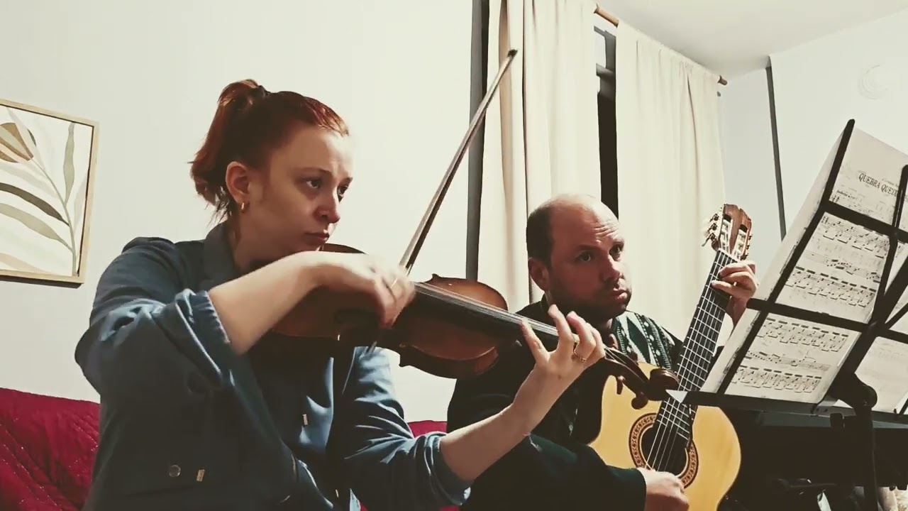 Pacoca (CHORO) Celso Machado Violin and Guitar