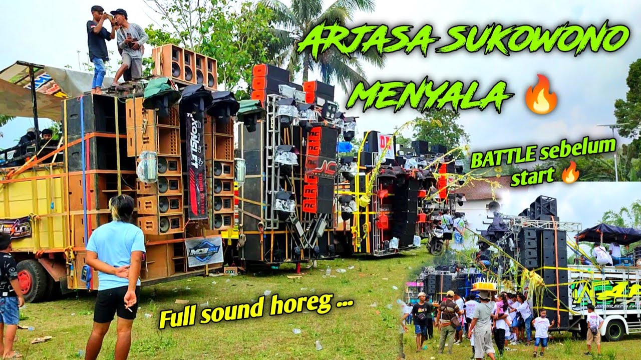 Panas sebelum start,🔥 daftar hadir sound karnaval Arjasa sukowono
