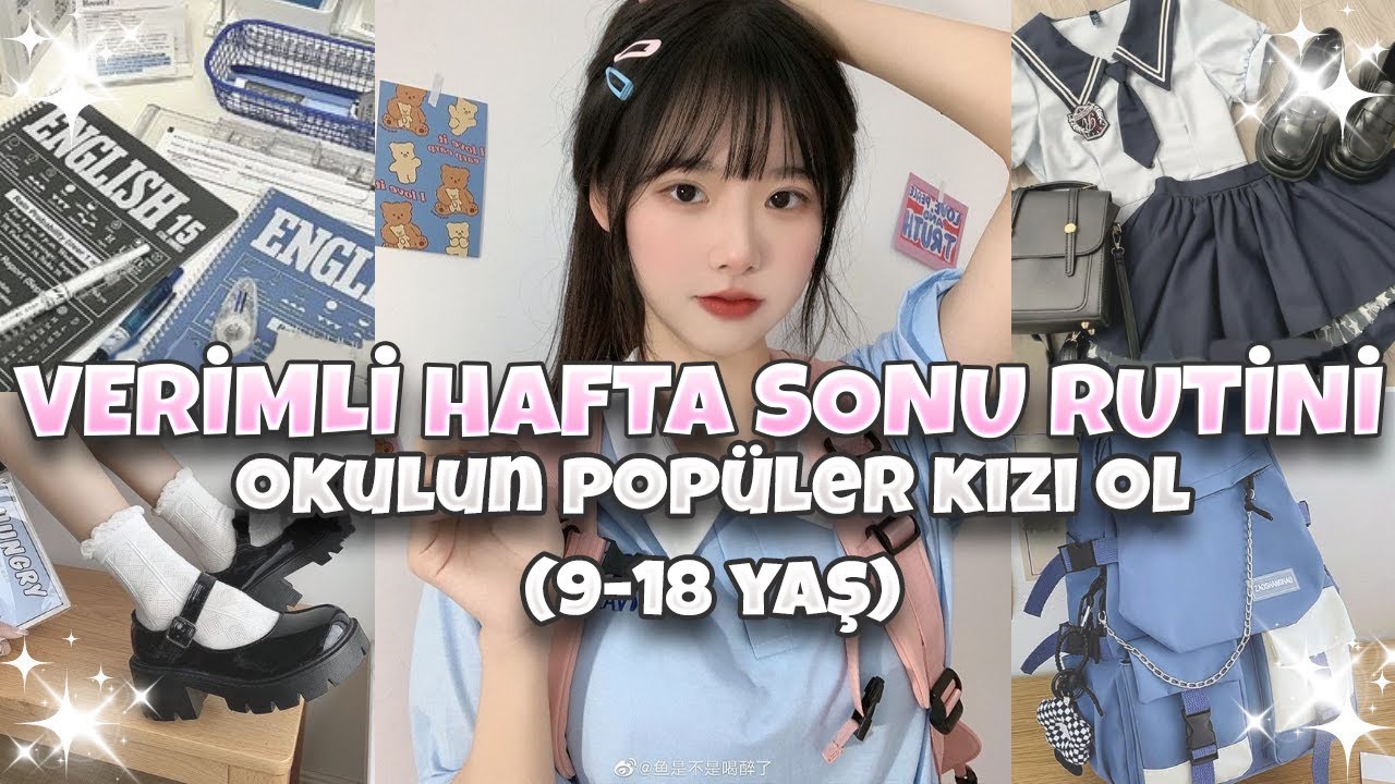 Verimli Hafta Sonu Rutini 🤍 G&uuml;zellik & Bakım &  Ders T&uuml;yoları ⊱ 🎀 ⊰