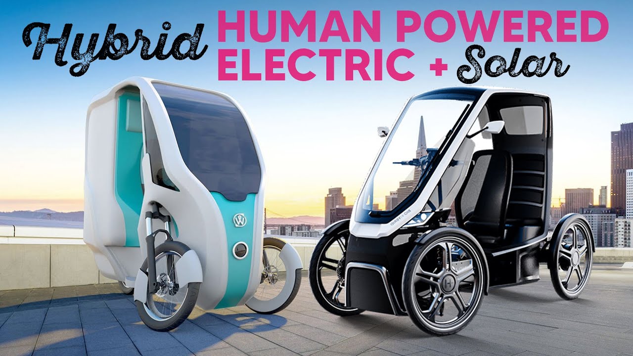 6 Hybrid Velomobiles For Personal Transport -  Electric Car Bike Mashup
