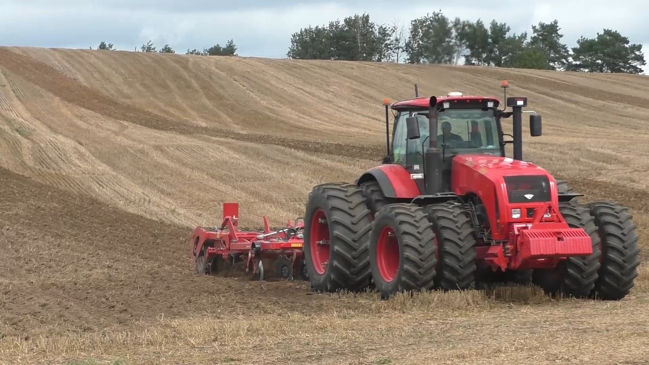 Беларус-3522 против тяжелой почвы! Разрушаем плужную подошву с Horsch Tiger