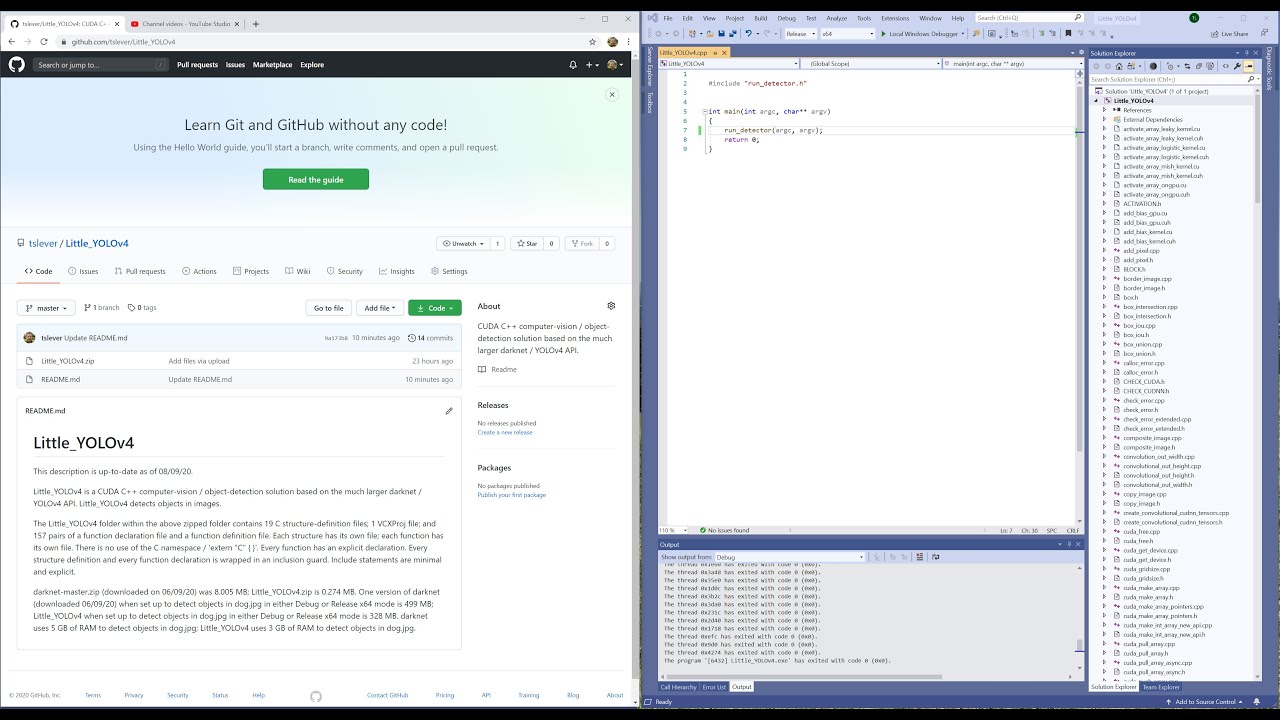 Little YOLOv4: How darknet and YOLOv4 CNN's Work: Part 1: Introduction