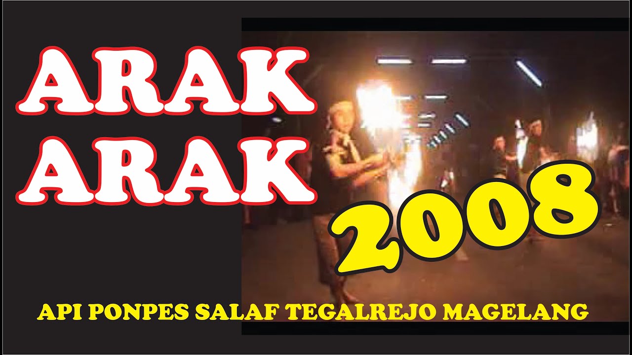 Karnaval Arak arakan Khataman API ponpes Salaf Tegalrejo Magelang tahun 2008
