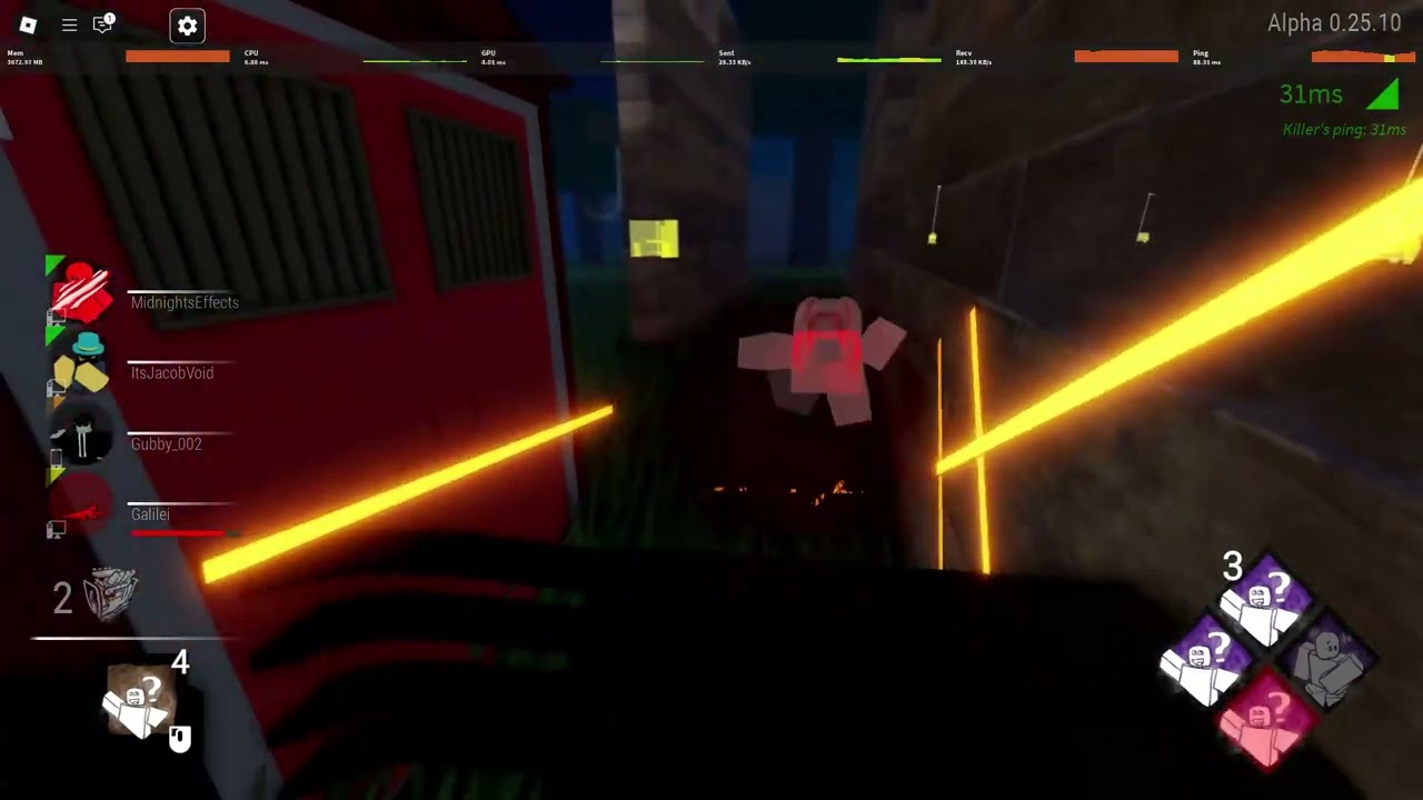 raw unalived by night footage