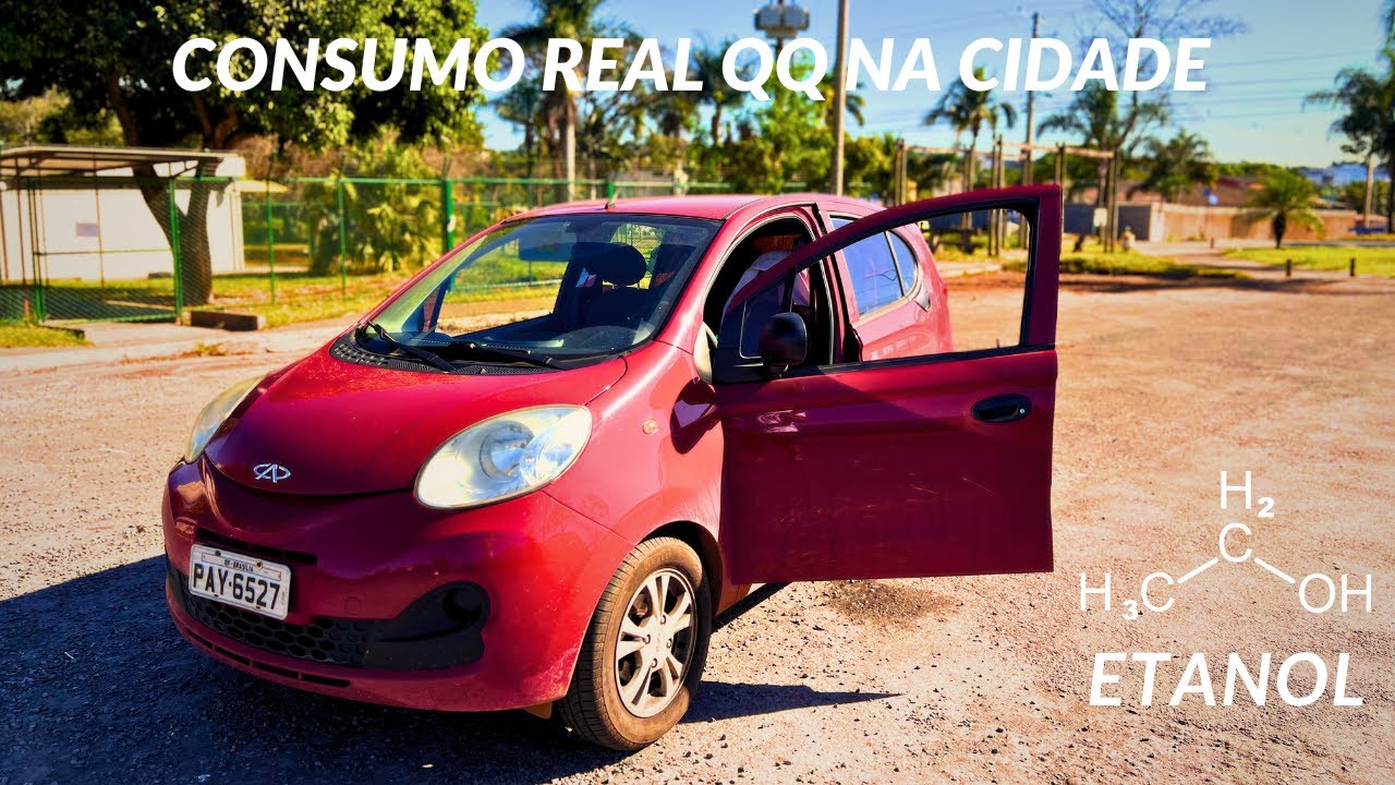 CONSUMO REAL CHERY QQ 1.0 NA CIDADE COM ETANOL