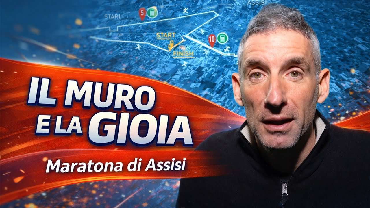 Maratona di Assisi 2025, il muro e la gioia oltre la fatica