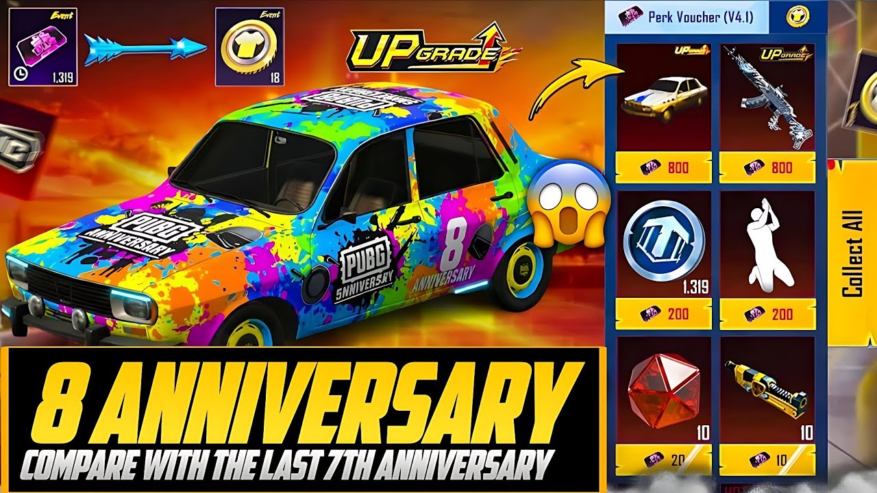 Free Upgraded Vehicle Skin In Mythic Forge + Perk Shop + Welcome Back Event | 4.3 Last Update |PUBGM