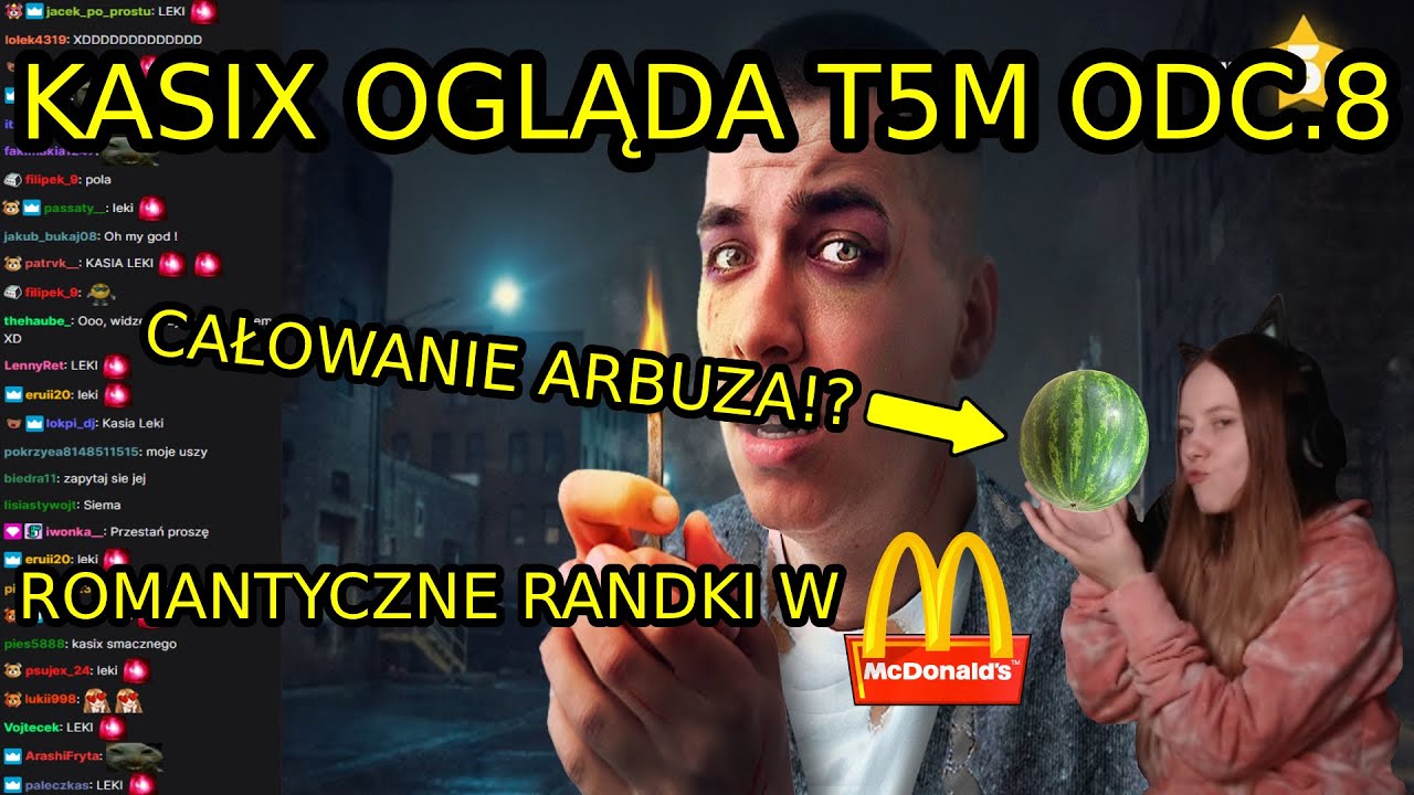 Kasix ogląda MUSIELI PRZEŻYĆ NOC TYLKO Z JEDNĄ ZAPAŁKĄ... (T5M2 ODC 8) + chat reakcja