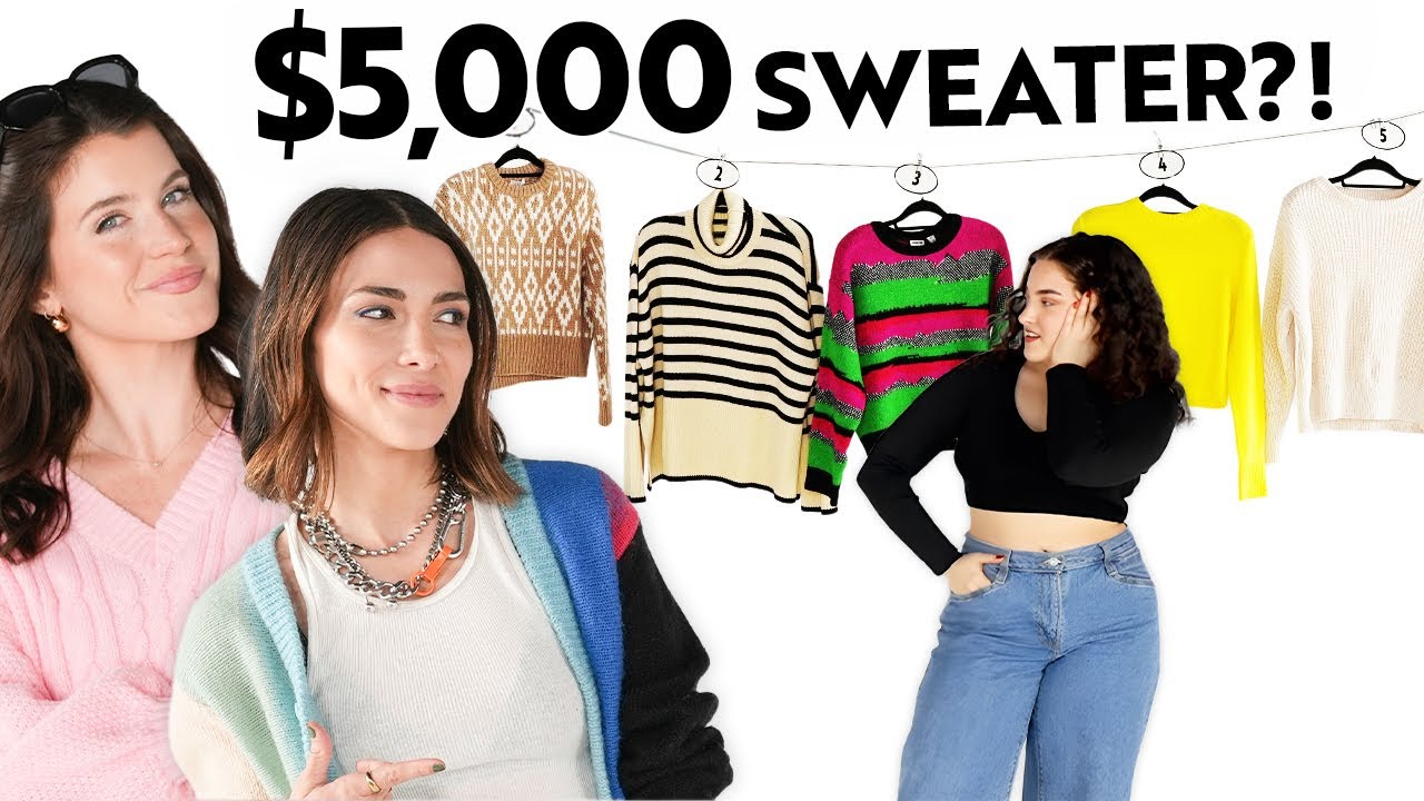 Can You Match The Price To The Sweater? ($5 - $5,000)