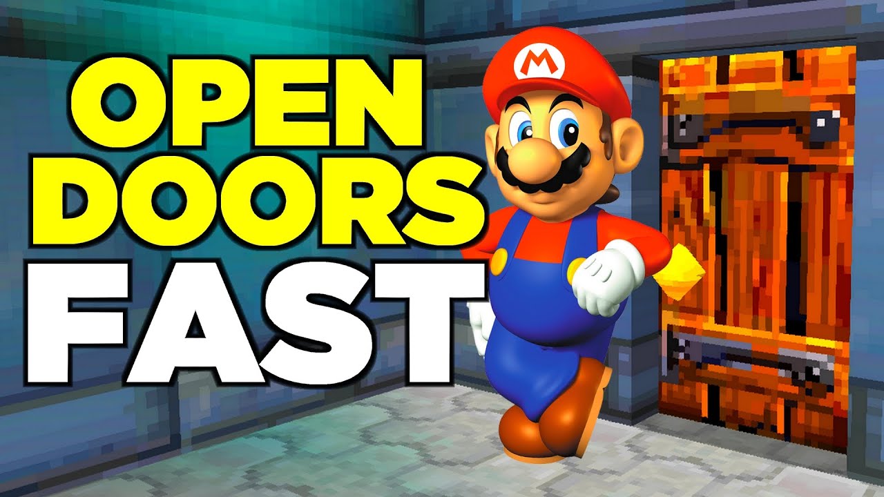 How fast can you ENTER DOORS in every MARIO game?