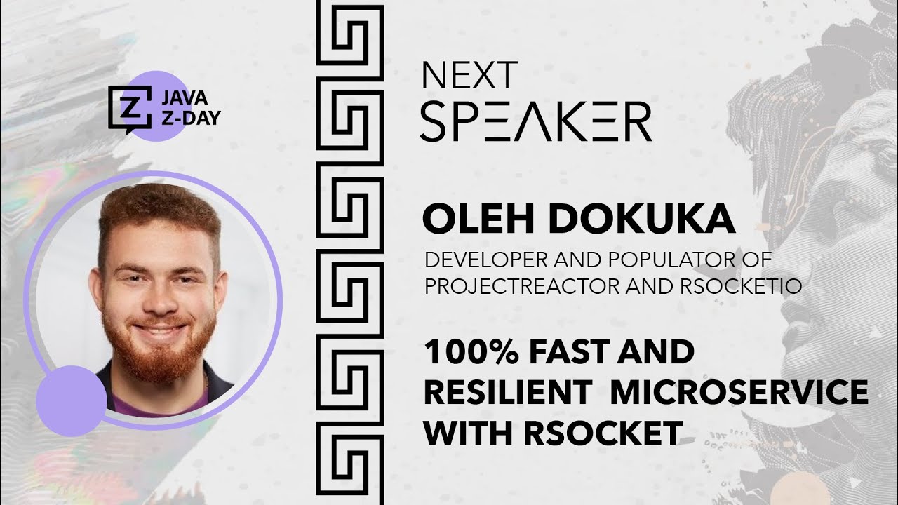 100% Fast and Resilient Microservice with RSocket | Oleh Dokuka | En