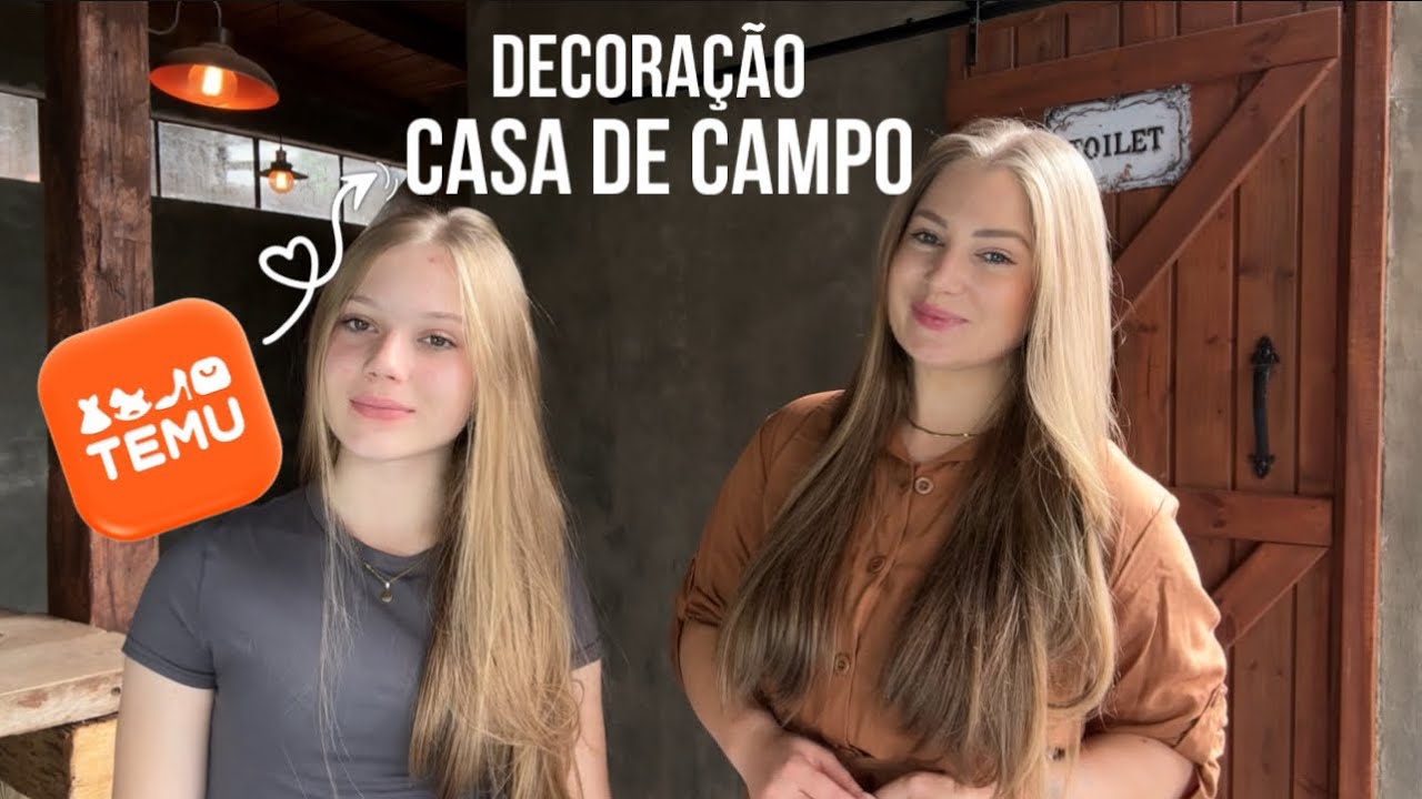 COMPRAS CASA DE CAMPO RÚSTICA - DECORAÇÃO BARATINHA E LINDA TEMU | Estilo Farmhouse