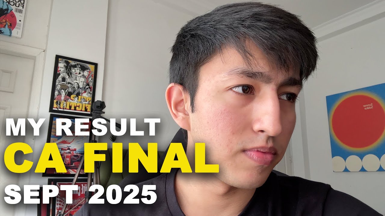 My CA Final September 2025 Result | CA Student Life