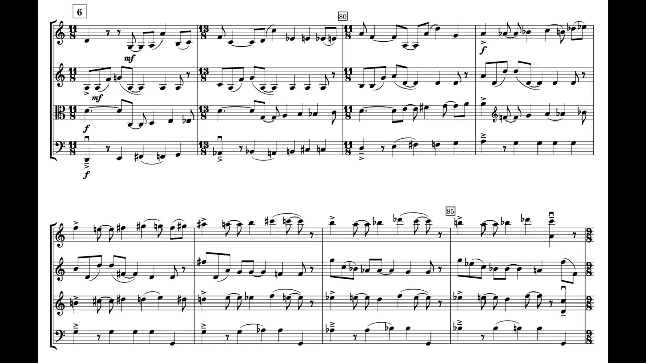 String Quartet no 7 - 2 Caprice