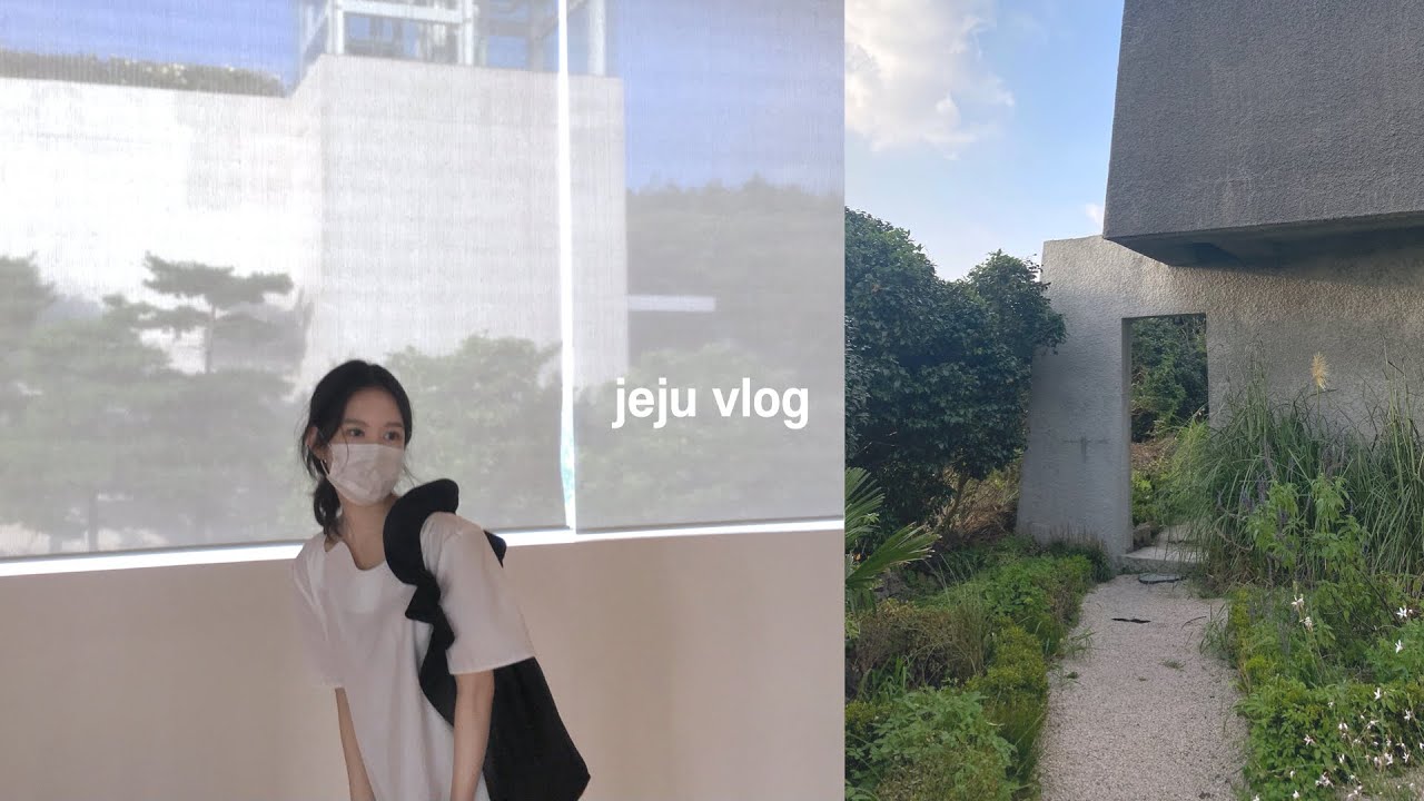 제주도 여행 브이로그 1 | 제주 서쪽 맛집, 카페 추천. 랜디스도넛. 잔물결. 우진해장국. 본태미술관. Jeju vlog