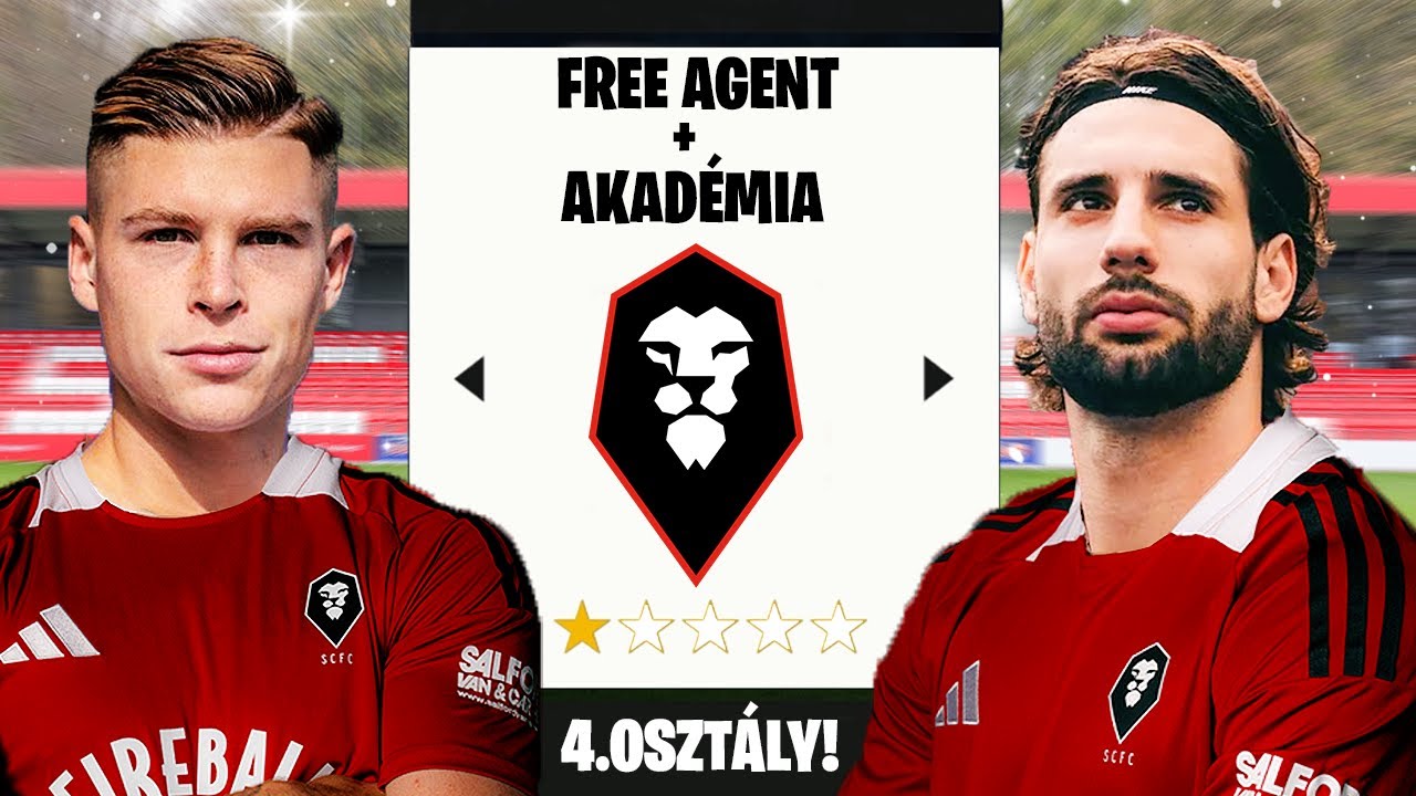 Újjáépítettem a Salford Cityt Szabadúszókból!🆓⚽