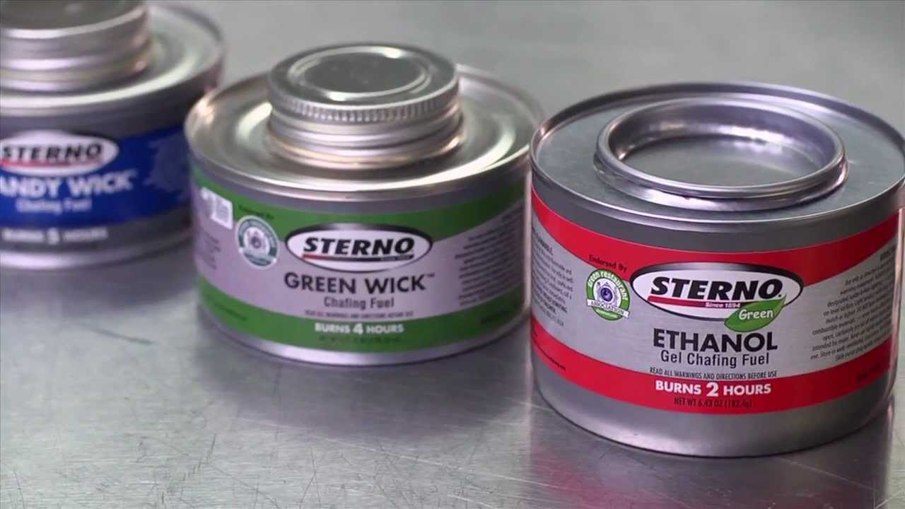 Sterno Chafing Fuel FAQs Part 1